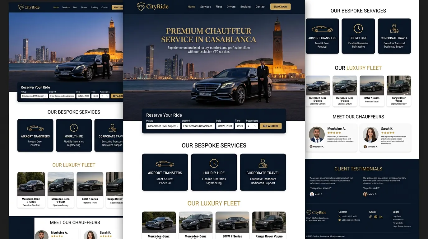ماكيت توضيحي — سيتي رايد VTC