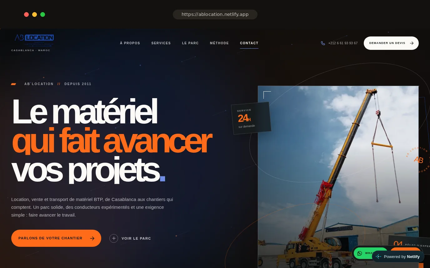 AB Location — version ordinateur